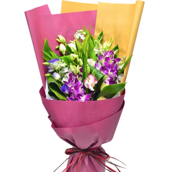 Valentine Thailand Orchids Bouquet